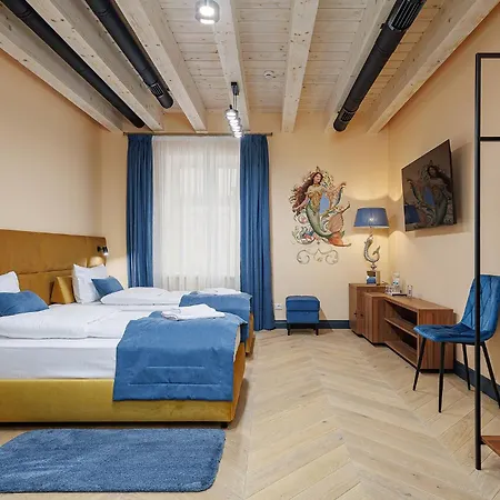 Hotel Oysters & Bubbles Gastro Hotel. Rynok Square Lvov