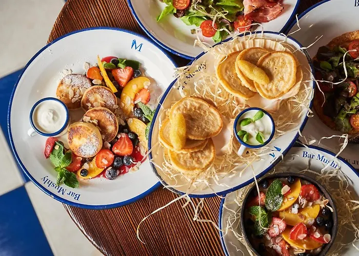 Szálloda Oysters & Bubbles Gastro Hotel. Rynok Square Lviv