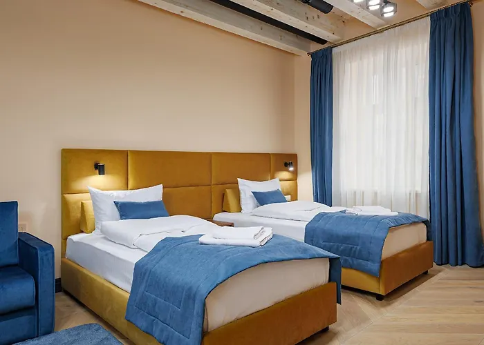 Hotel Oysters & Bubbles Gastro Hotel. Rynok Square Lviv